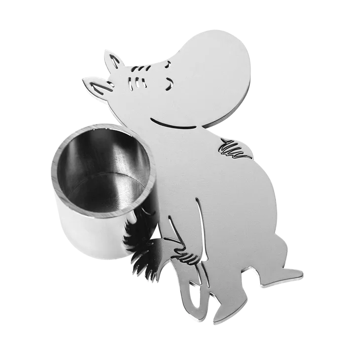 Moomin candle holder - Silver - Pluto Design