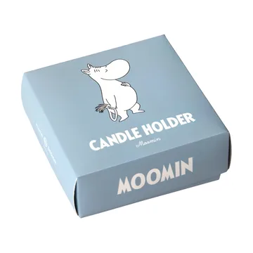 Moomin candle holder - Silver - Pluto Design