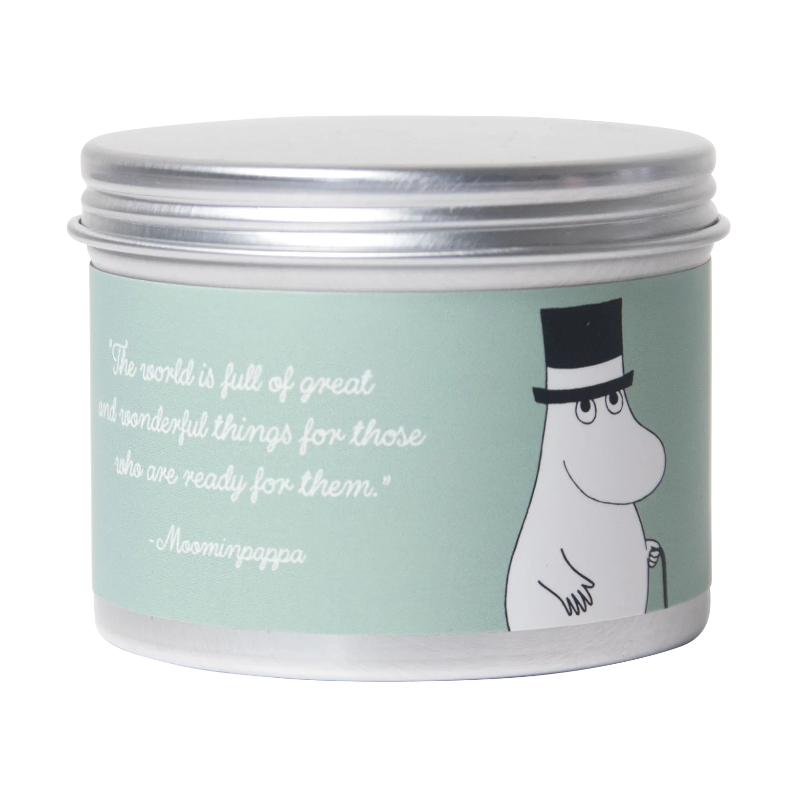 Moomin scented candle small 20 h, Moominpappa Pluto Design