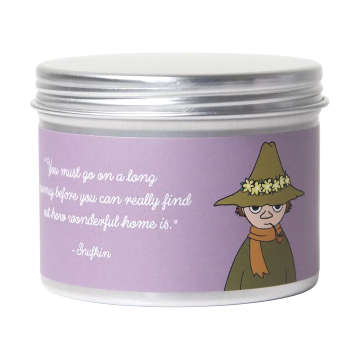 Moomin scented candle small 20 h - Snufkin - Pluto Design