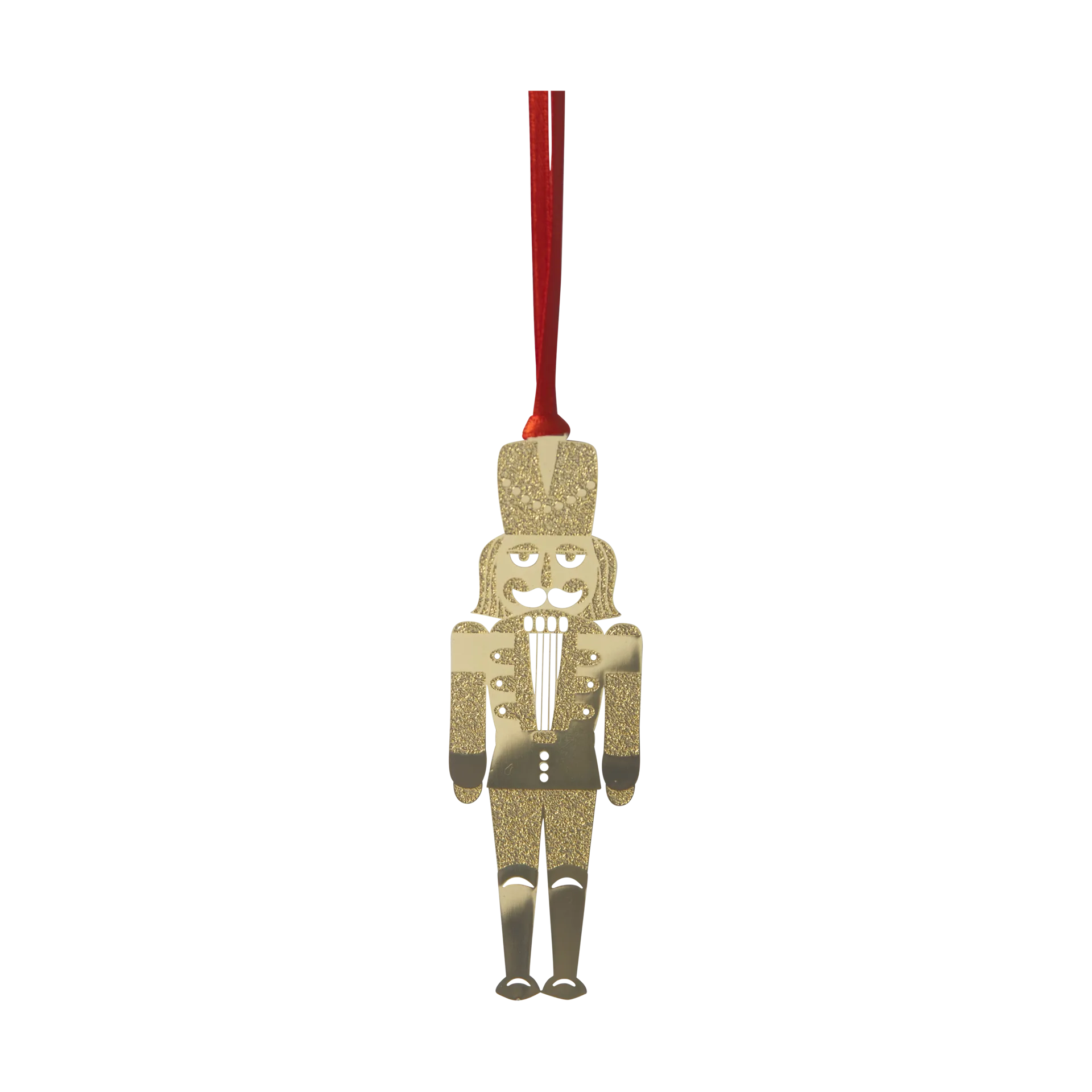 Noel Christmas ornament, Gold Pluto Design