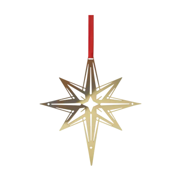 Northern Star L Christmas ornament - Gold - Pluto Design