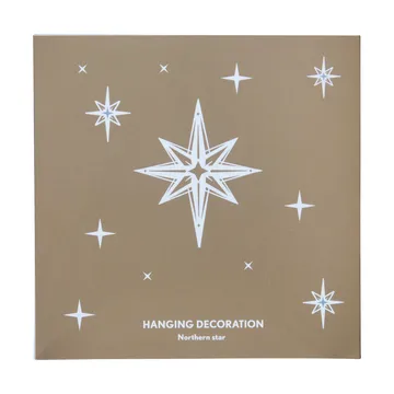 Northern Star L Christmas ornament - Gold - Pluto Design