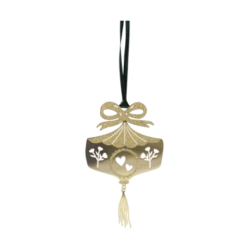 Ornaments Christmas hanging - Gold - Pluto Design