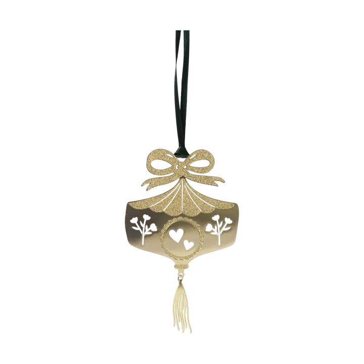 Ornaments Christmas hanging - Gold - Pluto Design