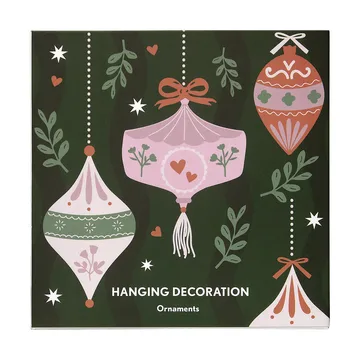 Ornaments Christmas hanging - Gold - Pluto Design