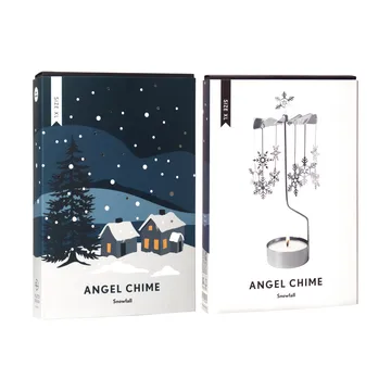 Snowfall angel chimes XL - Silver - Pluto Design