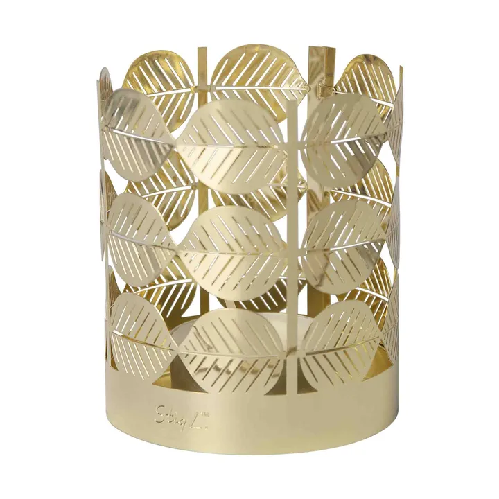 Stig L Berså tealight holder - Gold - Pluto Design