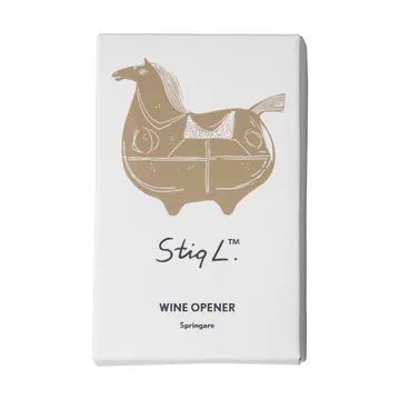 Stig L Springare corkscrew - Gold - Pluto Design