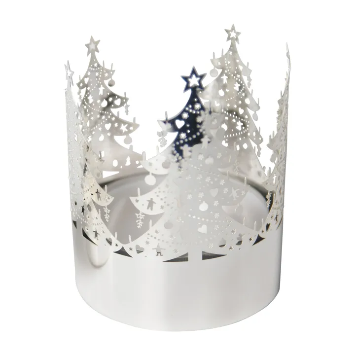 Tree lantern medium - Silver - Pluto Design