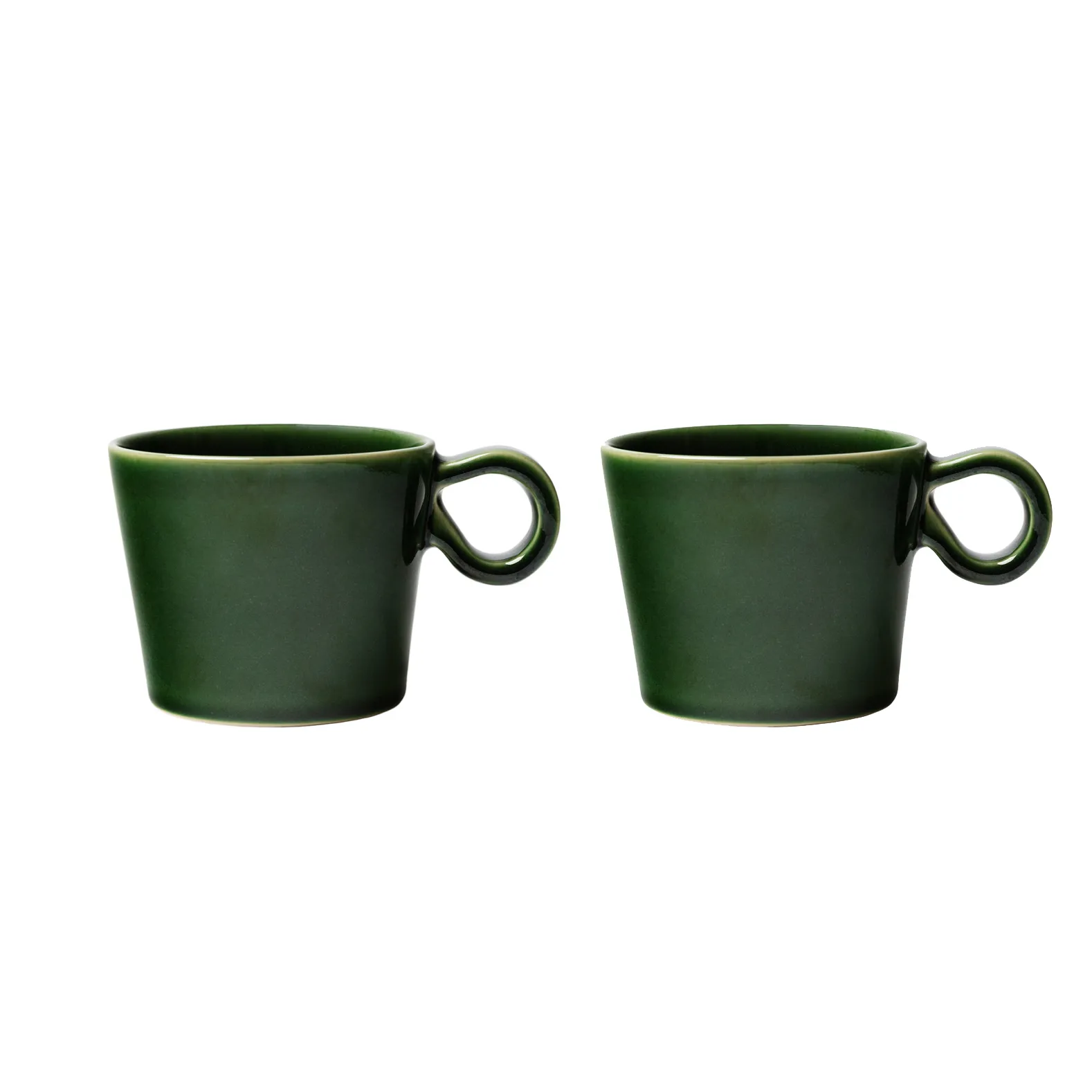 Daria cup with handle 2-pack, Moss PotteryJo