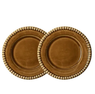 Daria dessert plate Ø22 cm 2-pack - Umbra - PotteryJo