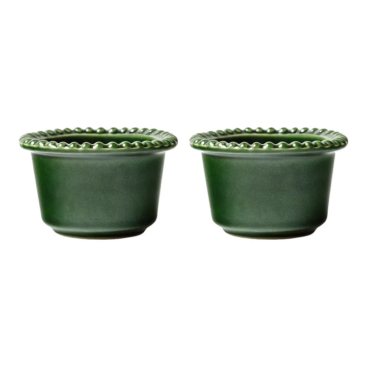 Daria small bowl Ø12 cm 2-pack - Moss - PotteryJo