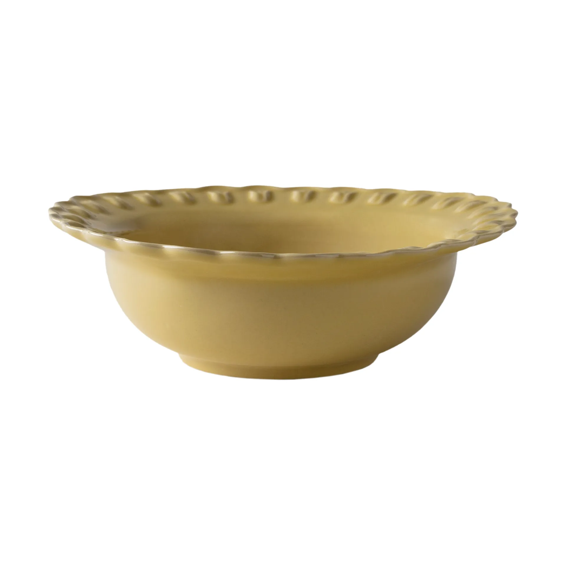 Tulipa deep plate Ø23 cm 2-pack, Pale Moon PotteryJo