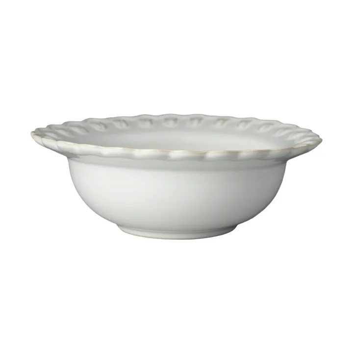 Tulipa deep plate small Ø17 cm 2-pack - White - PotteryJo