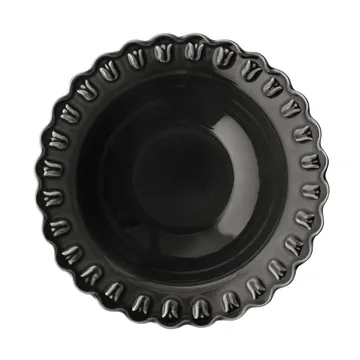 Tulipa serving bowl large Ø30 cm - Almost black - PotteryJo
