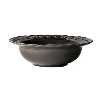 Tulipa serving bowl large Ø30 cm - Almost black - PotteryJo