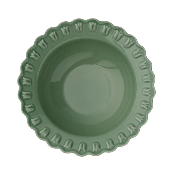 Tulipa serving bowl large Ø30 cm - Verona green - PotteryJo