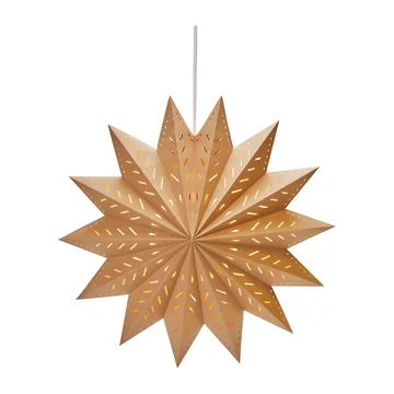 Alfa advent star brown - Brown, 50 cm - PR Home