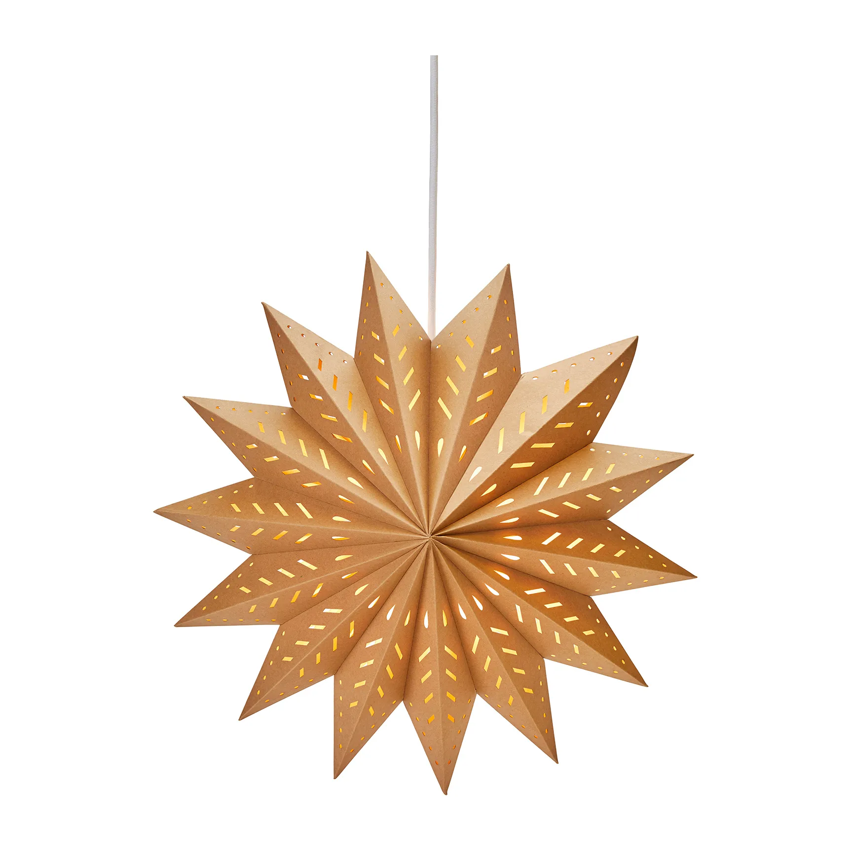 Alfa advent star brown, Brown, 60 cm PR Home
