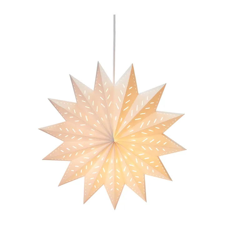 Alfa advent star - White, 60 cm - PR Home