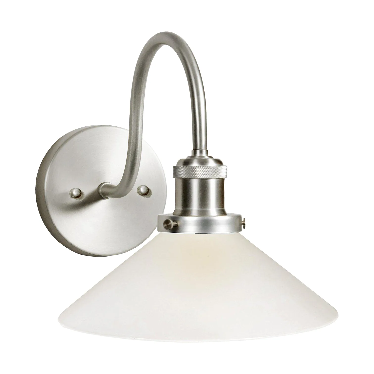 August wall lamp, Opal-chrome PR Home