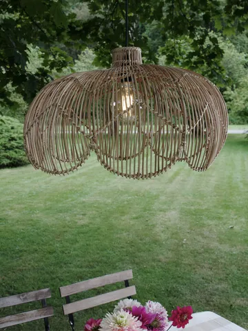Belle outdoor pendant lamp - Natural, Ø53x32 cm - PR Home