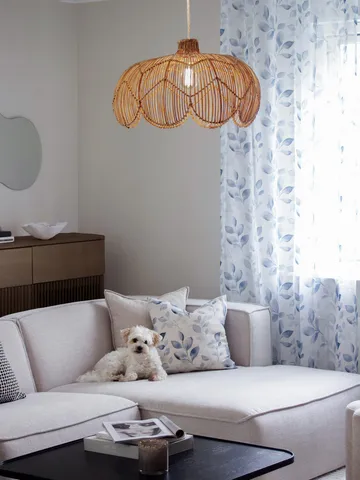 Belle pendant lamp - Natural, Ø53x32 cm - PR Home