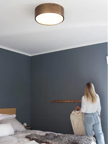 Colmar ceiling light - Brass, Ø41x13 cm - PR Home