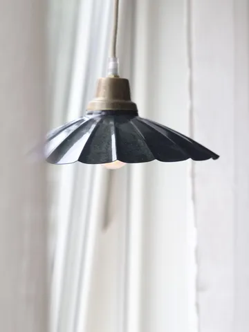 Ester window lamp - Blue, Ø24x12 cm - PR Home