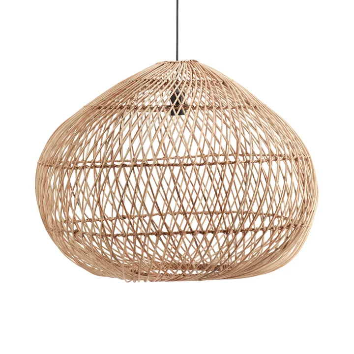 Karen ceiling lamp rattan - Ø51 cm - PR Home