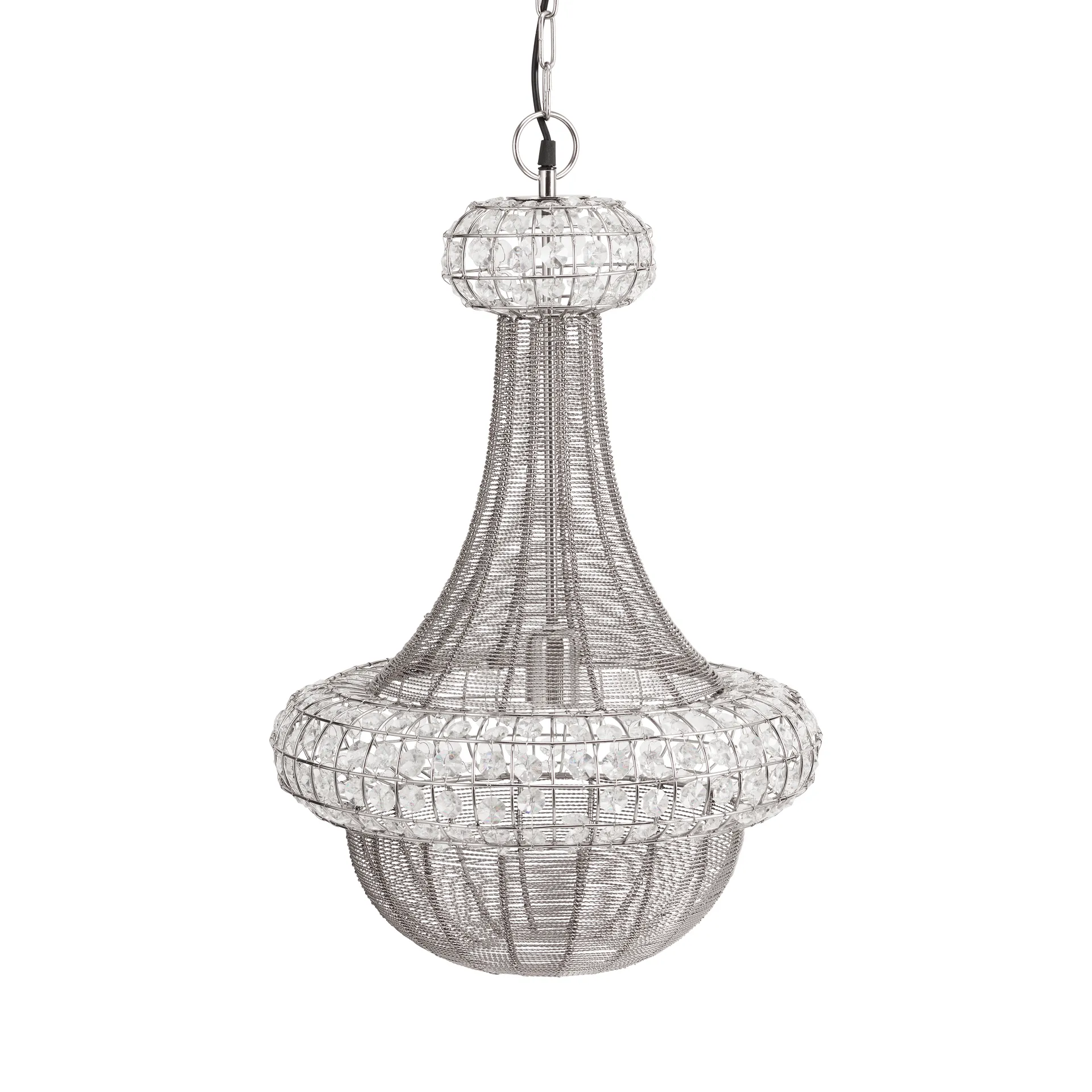 Saba ceiling lamp 42 cm, silver PR Home