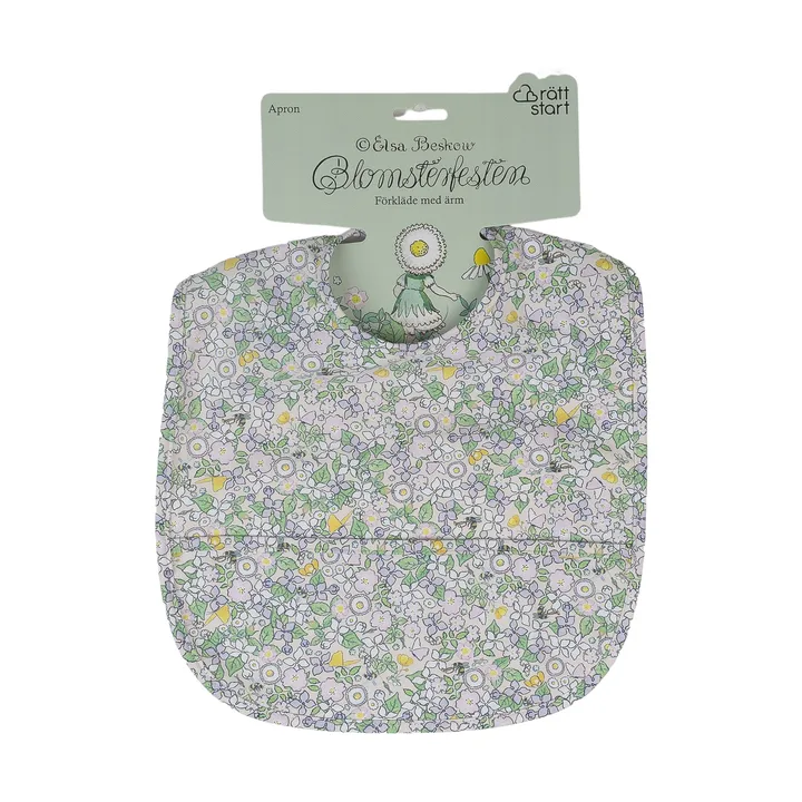 Elsa Beskow Blomsterfesten bib - Multi - Rätt Start