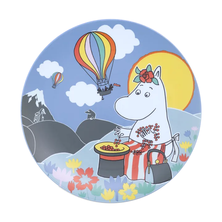 Mumin Festligheter plate Ø20 cm - Multi - Rätt Start