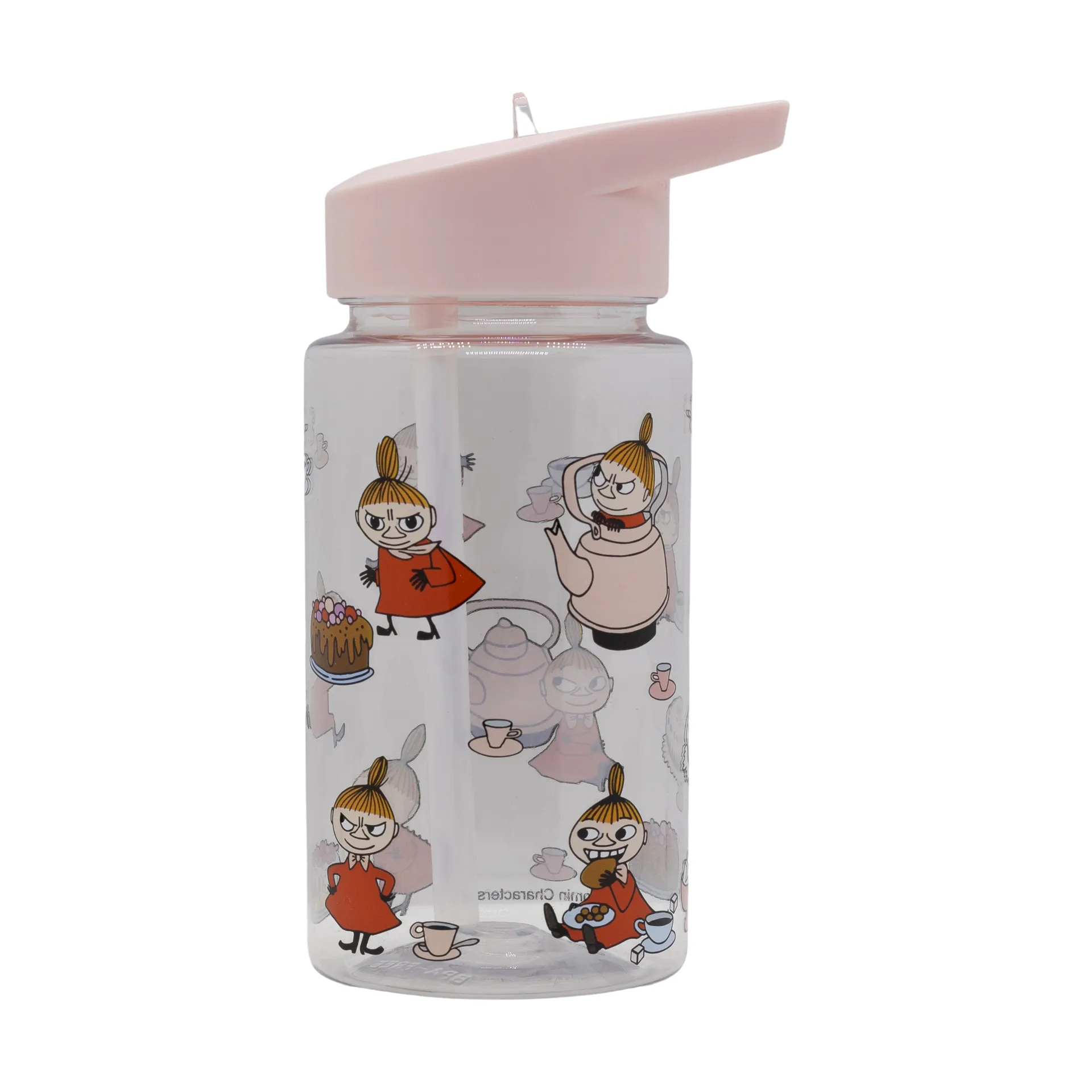 Mumin Little My water bottle 550 ml, Pink Rätt Start