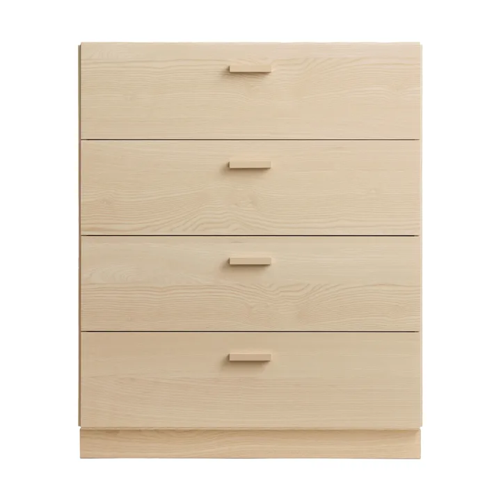 Relief dresser wide with base 82x92.2 cm ash - Relief