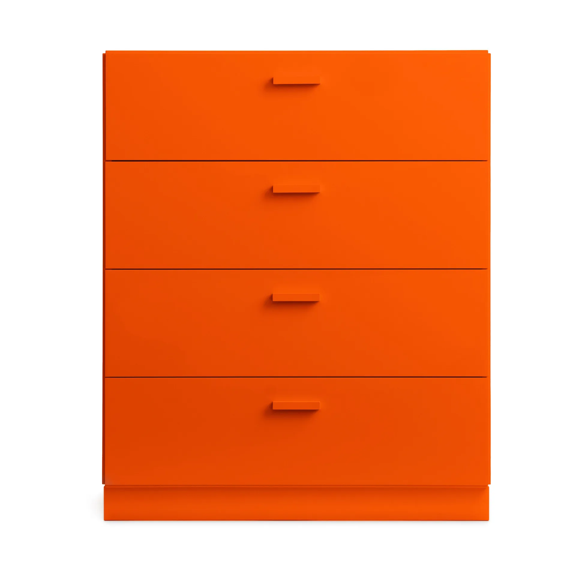 Relief dresser wide with base 82x92.2 cm orange,  Relief