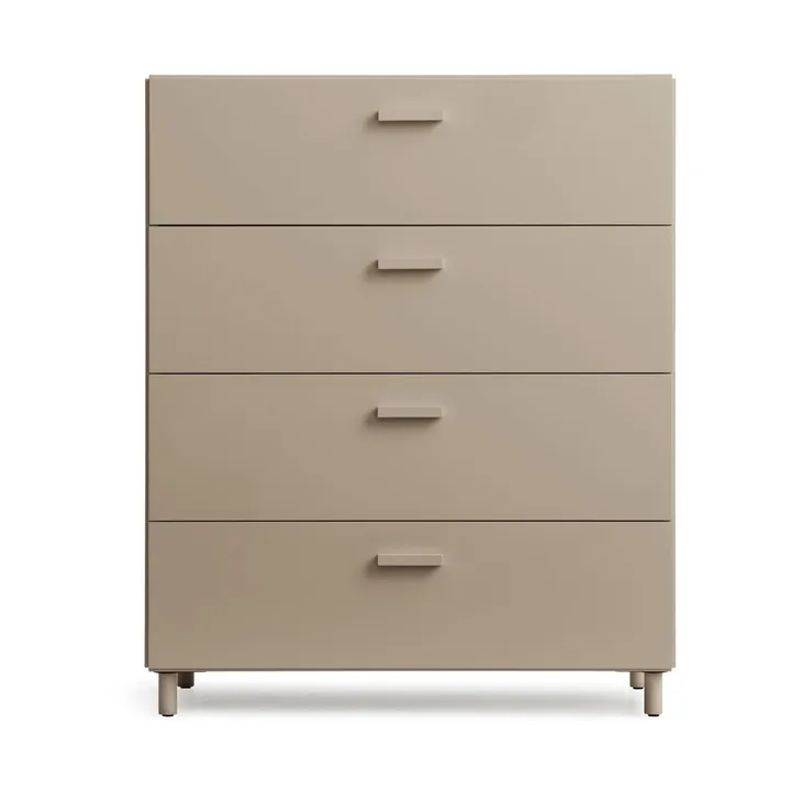 Relief dresser wide with legs 82x92.2 cm beige - Relief