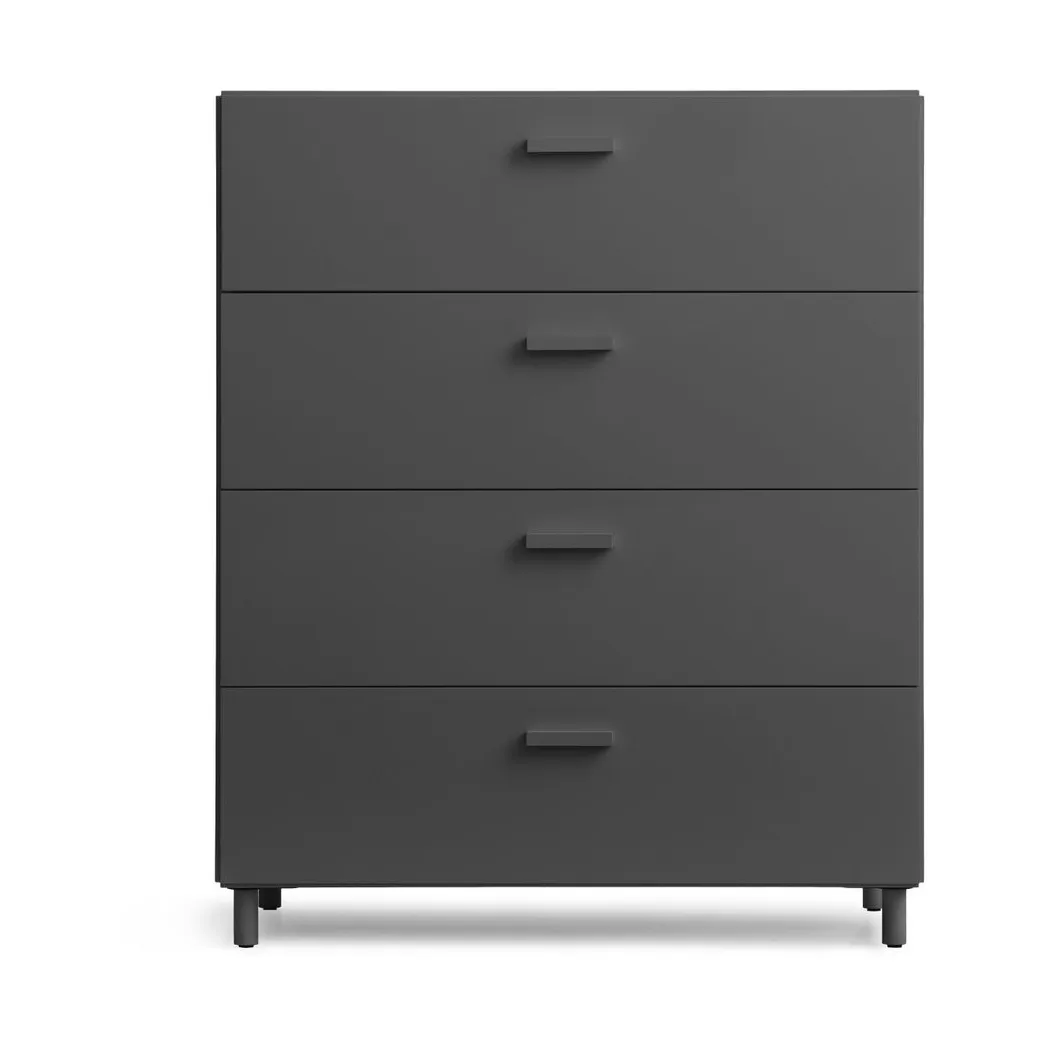 Relief dresser wide with legs 82x92.2 cm grey,  Relief