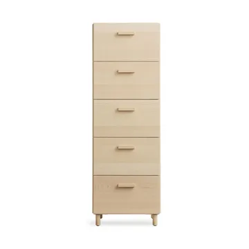 Relief high dresser with legs 41x115 cm ash - Relief