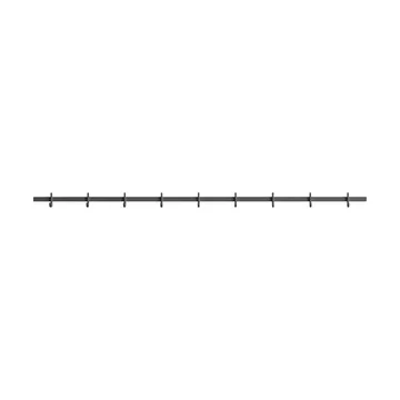 Relief hook rack large 123 cm - Grey - Relief