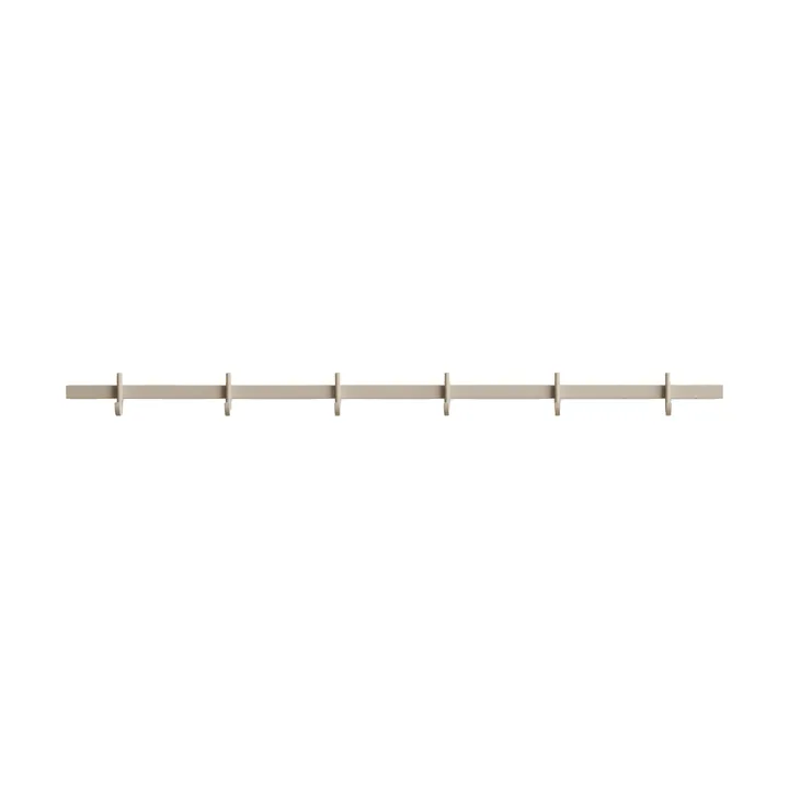 Relief hook rack medium 82 cm - Beige - Relief