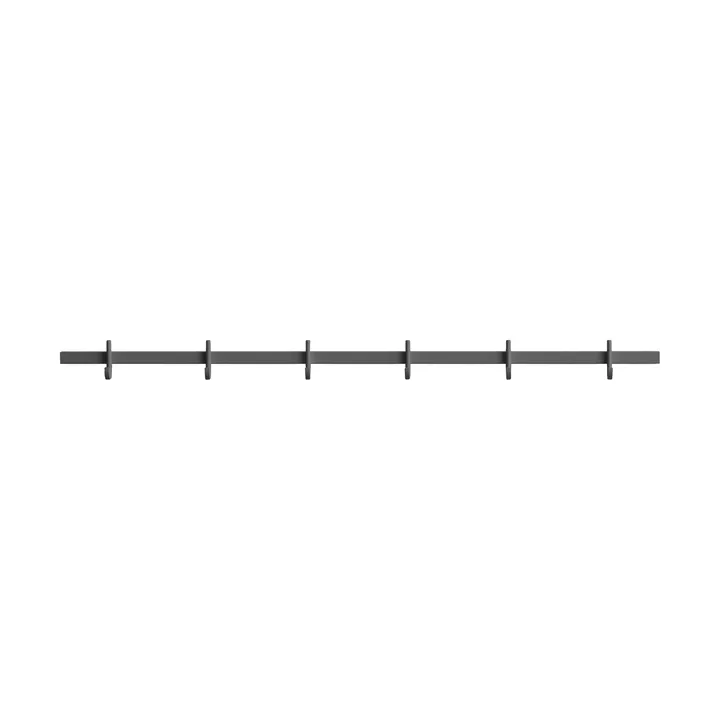 Relief hook rack medium 82 cm - Grey - Relief