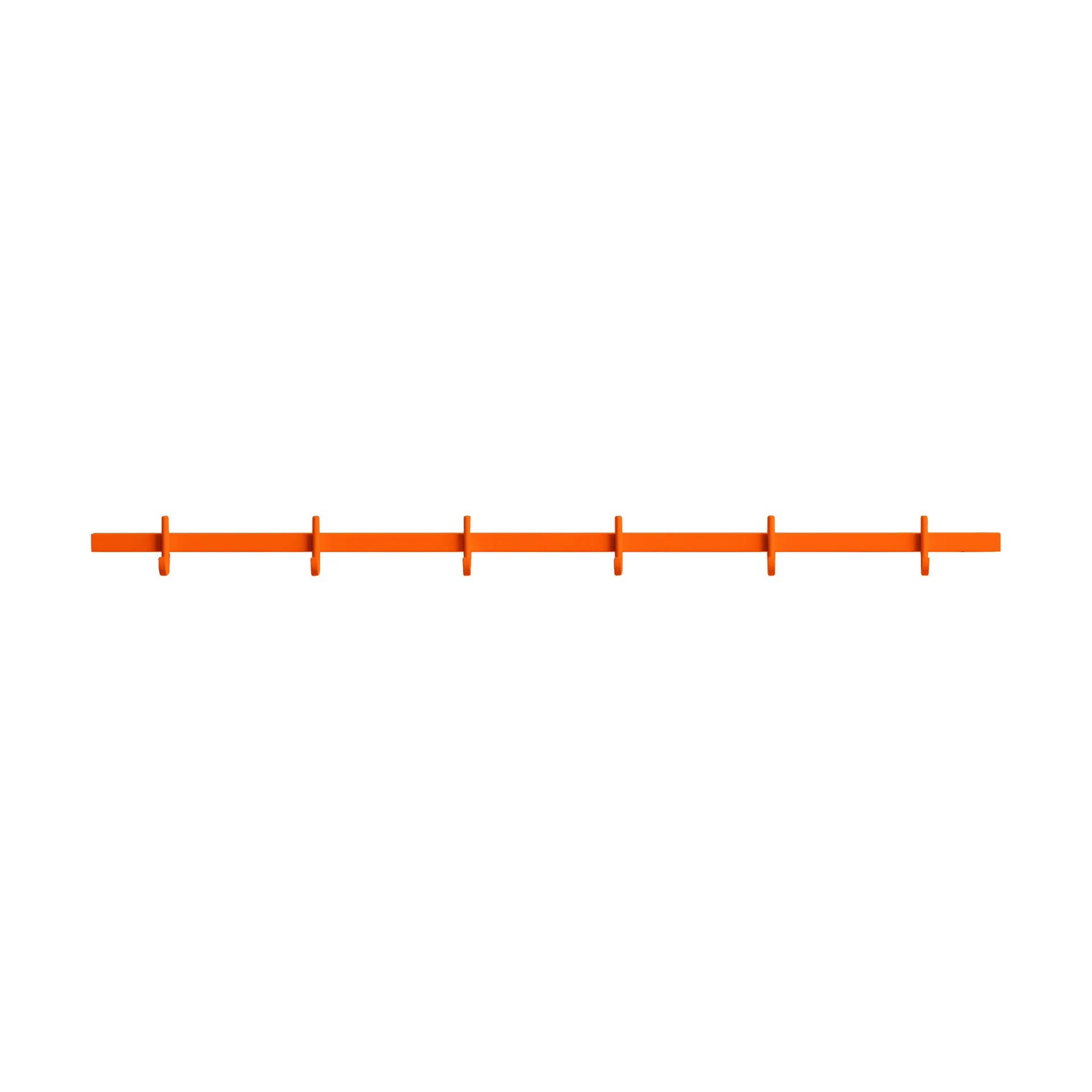 Relief hook rack medium 82 cm, Orange Relief