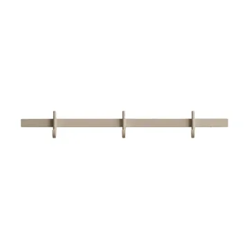 Relief hook rack small 41 cm - Beige - Relief