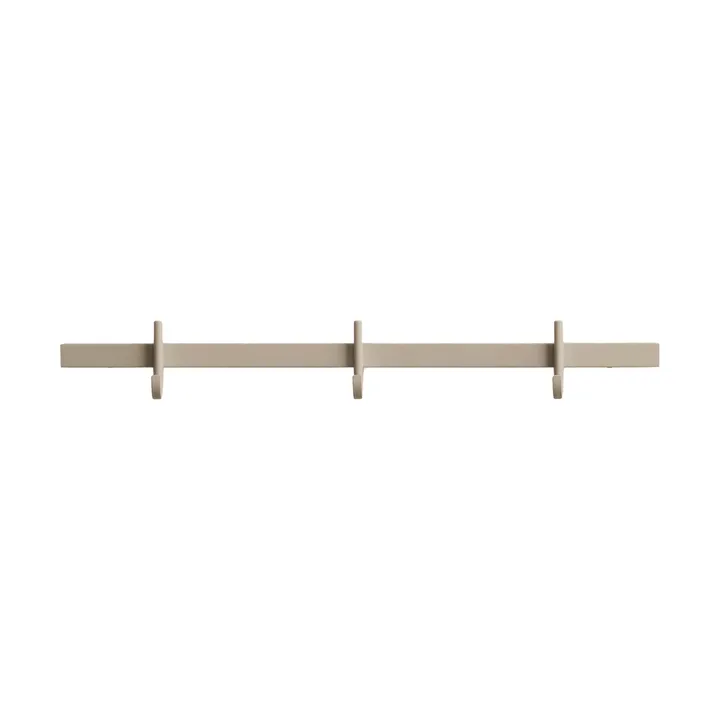 Relief hook rack small 41 cm - Beige - Relief