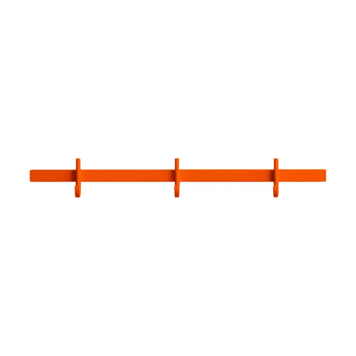 Relief hook rack small 41 cm - Orange - Relief