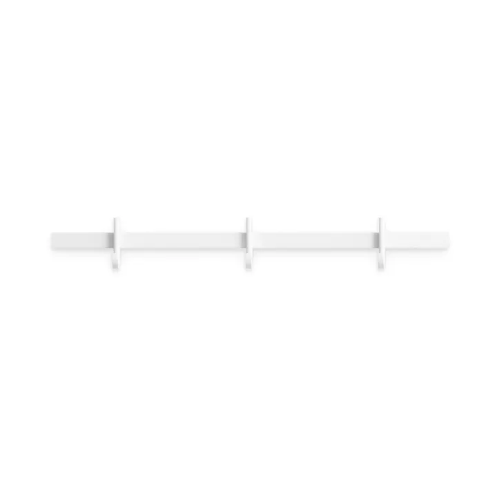 Relief hook rack small 41 cm - White - Relief