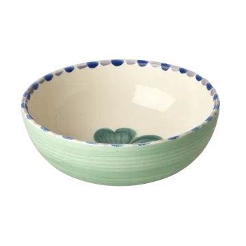Rice ceramic bowl 35 cl - Good Luck Clover-Soft green - RICE