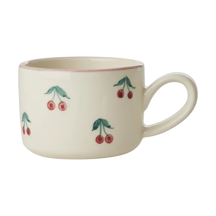 Rice ceramic cup 20 cl - Cherry - RICE